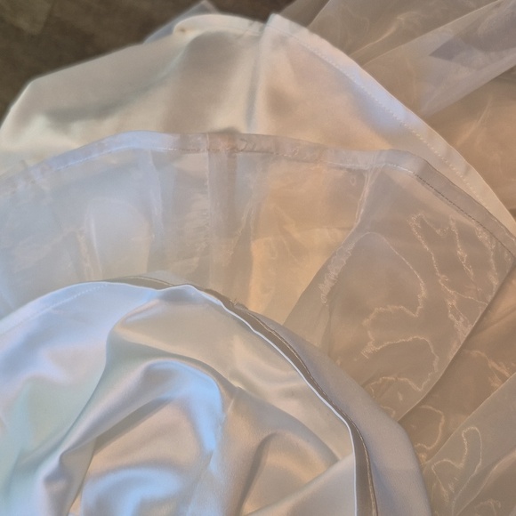 Chic White Lace Mini Dress - Picture 10 of 10